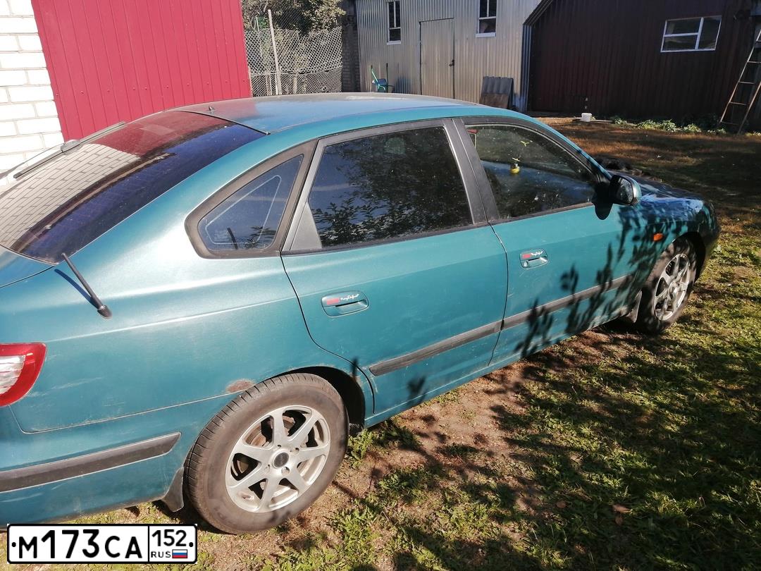 Фото автомобиля HYUNDAI I ELANTRA, 2005 — госномер М173СА152. Цвет: ЗЕЛЕНЫЙ