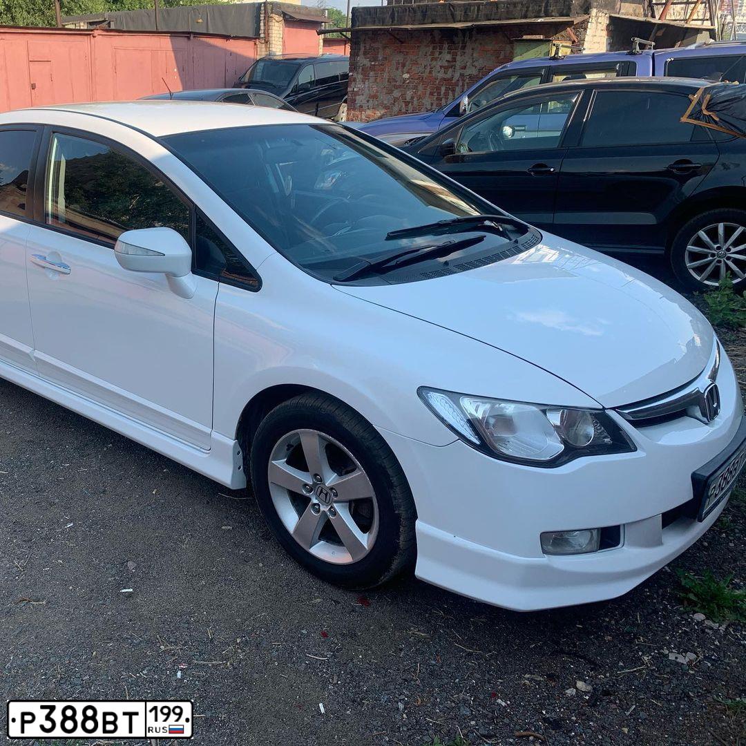 Фото автомобиля HONDA CIVIC, 2007 — госномер С670НУ30