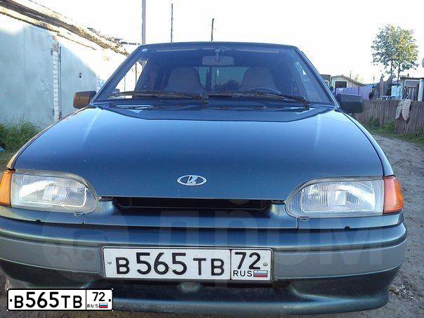 Фото автомобиля LADA 2114 SAMARA, 2006 — госномер В565ТВ72. Цвет: СЕРО-СИНЕ-ЗЕЛЕНЫЙ