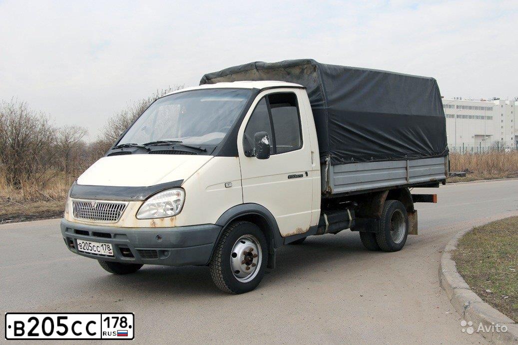 Фото автомобиля GAZ 3302 EL, 2003 — госномер В205СС178. Цвет: САФАРИ