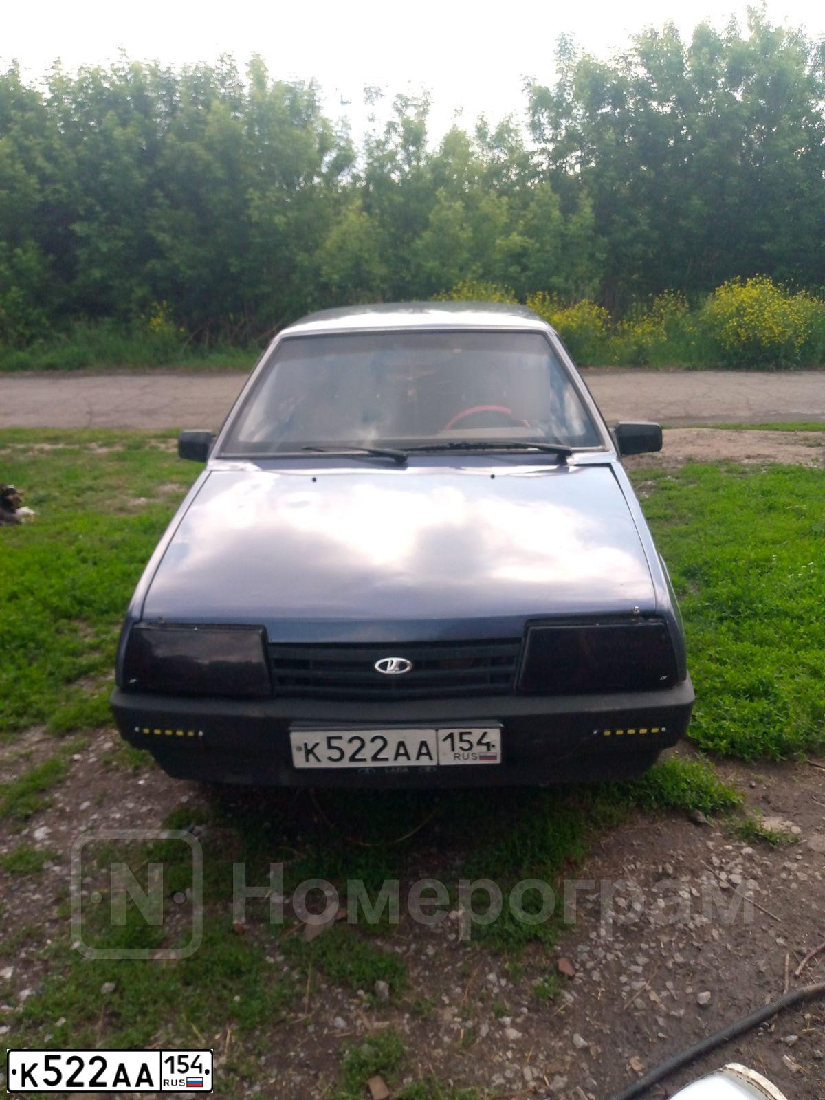 Фото автомобиля VAZ 2109 SAMARA, 1997 — госномер К522АА154