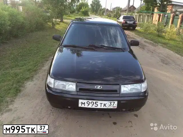 Фото автомобиля LADA 2112, 2006 — госномер М995ТК37. Цвет: СЕРО-ЧЕРНЫЙ