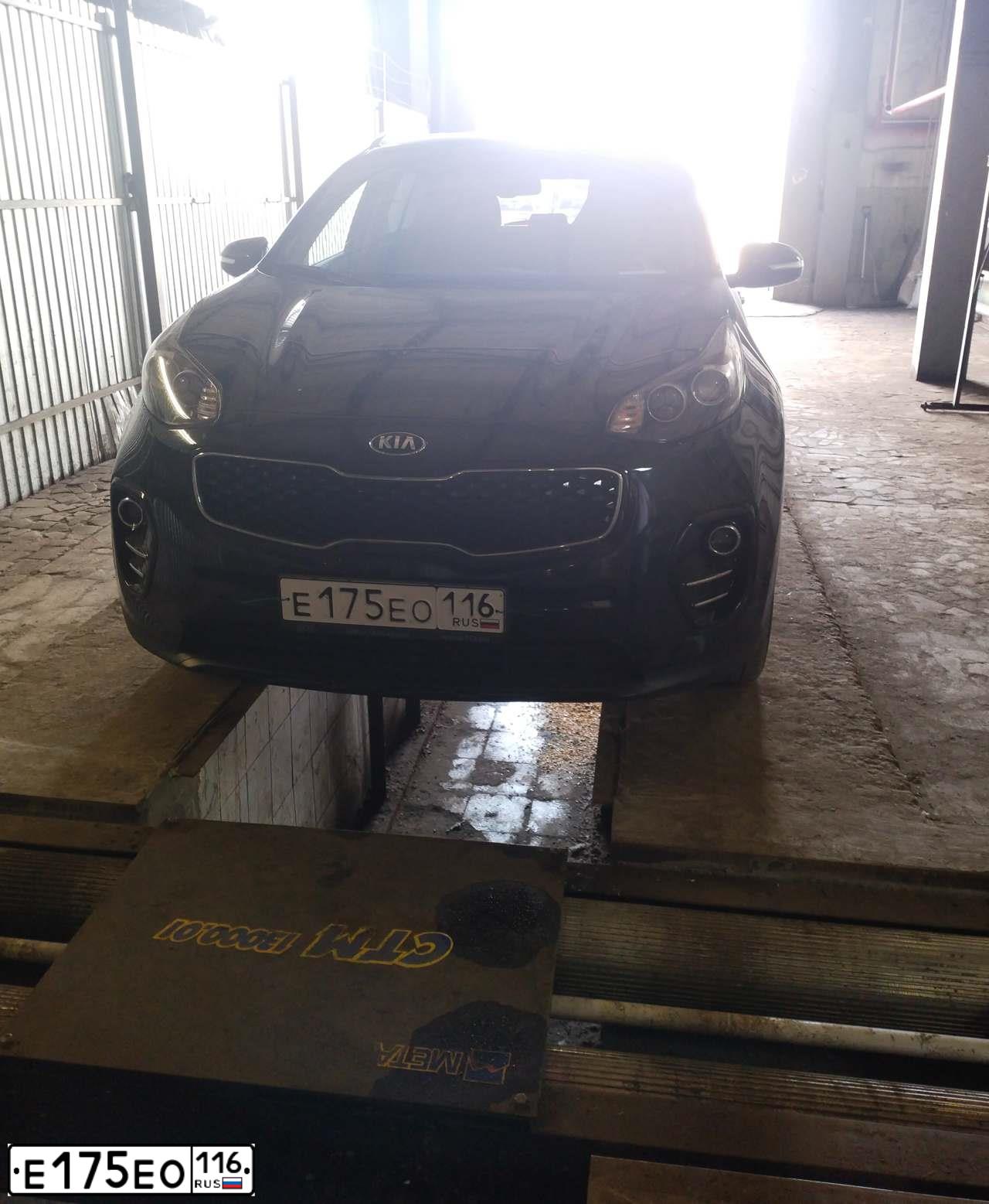 Фото автомобиля KIA SPORTAGE, 2017 — госномер С517ХО716