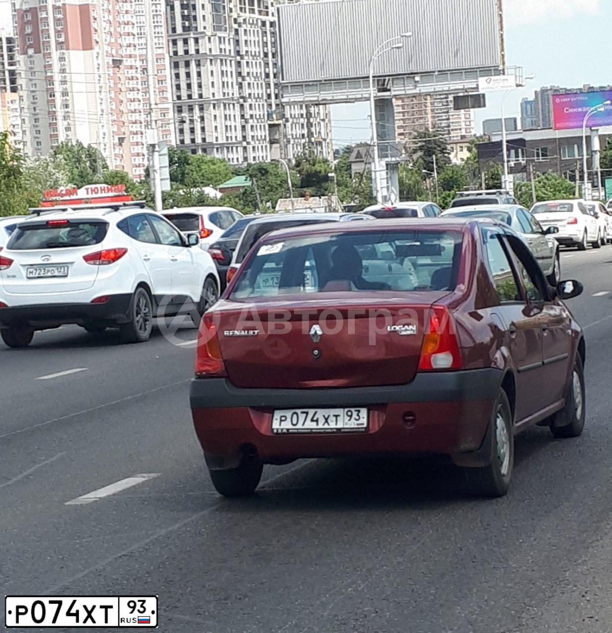 Фото автомобиля TOYOTA LANDCRUISER, 2014 — госномер Р074ХТ93. Цвет: БЕЛЫЙ