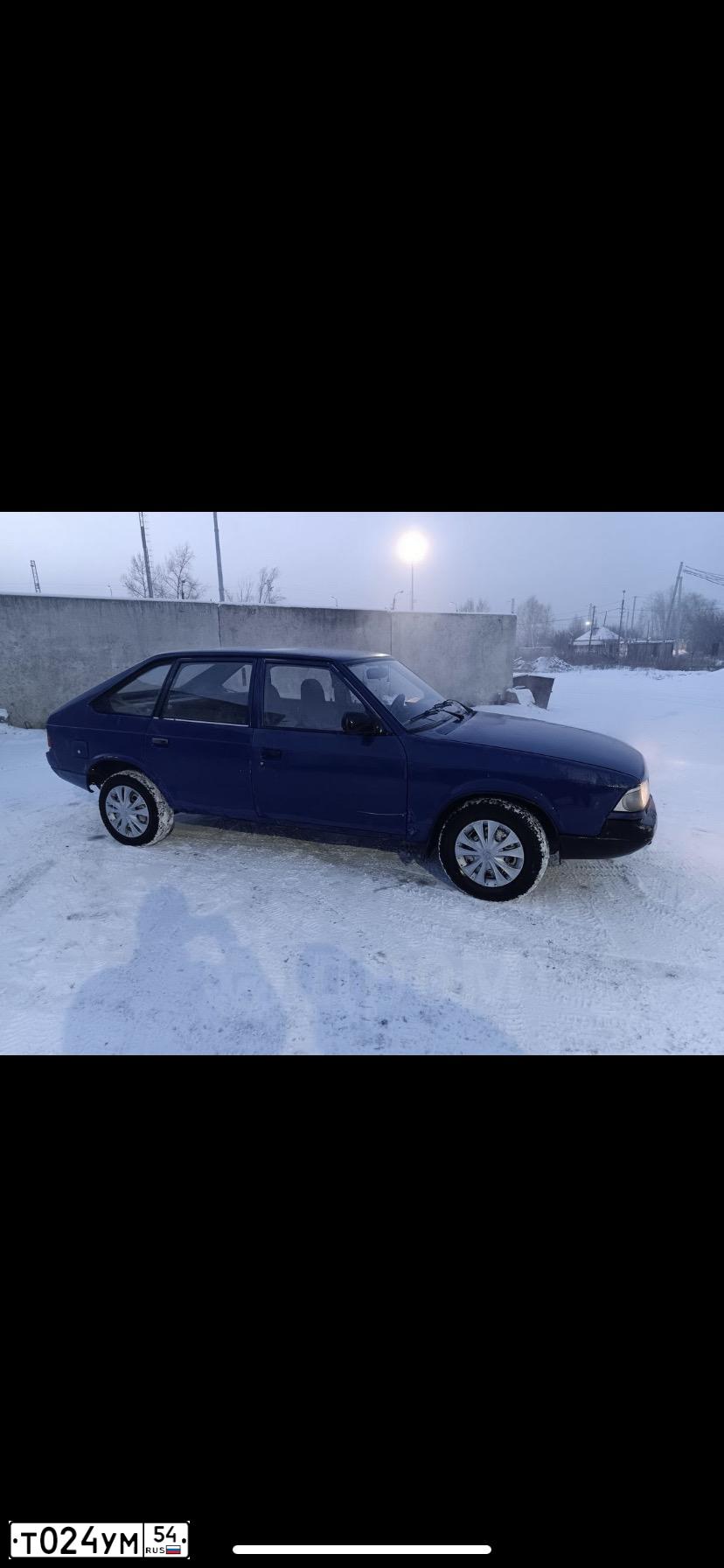 Фото автомобиля AZLK MOSKWITSCH 2141, 1998 — госномер Т024УМ54. Цвет: СВЕТЛО-ФИОЛЕТОВЫЙ