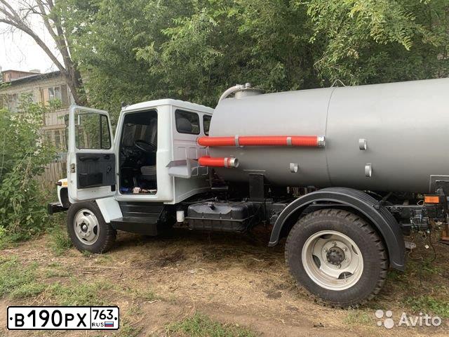 Фото автомобиля GAZ 3309, 2011 — госномер В190РХ763. Цвет: Белый