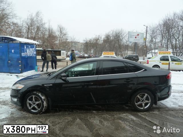Фото автомобиля FORD MONDEO, 2011 — госномер Х380РН197. Цвет: ЧЕРНЫЙ