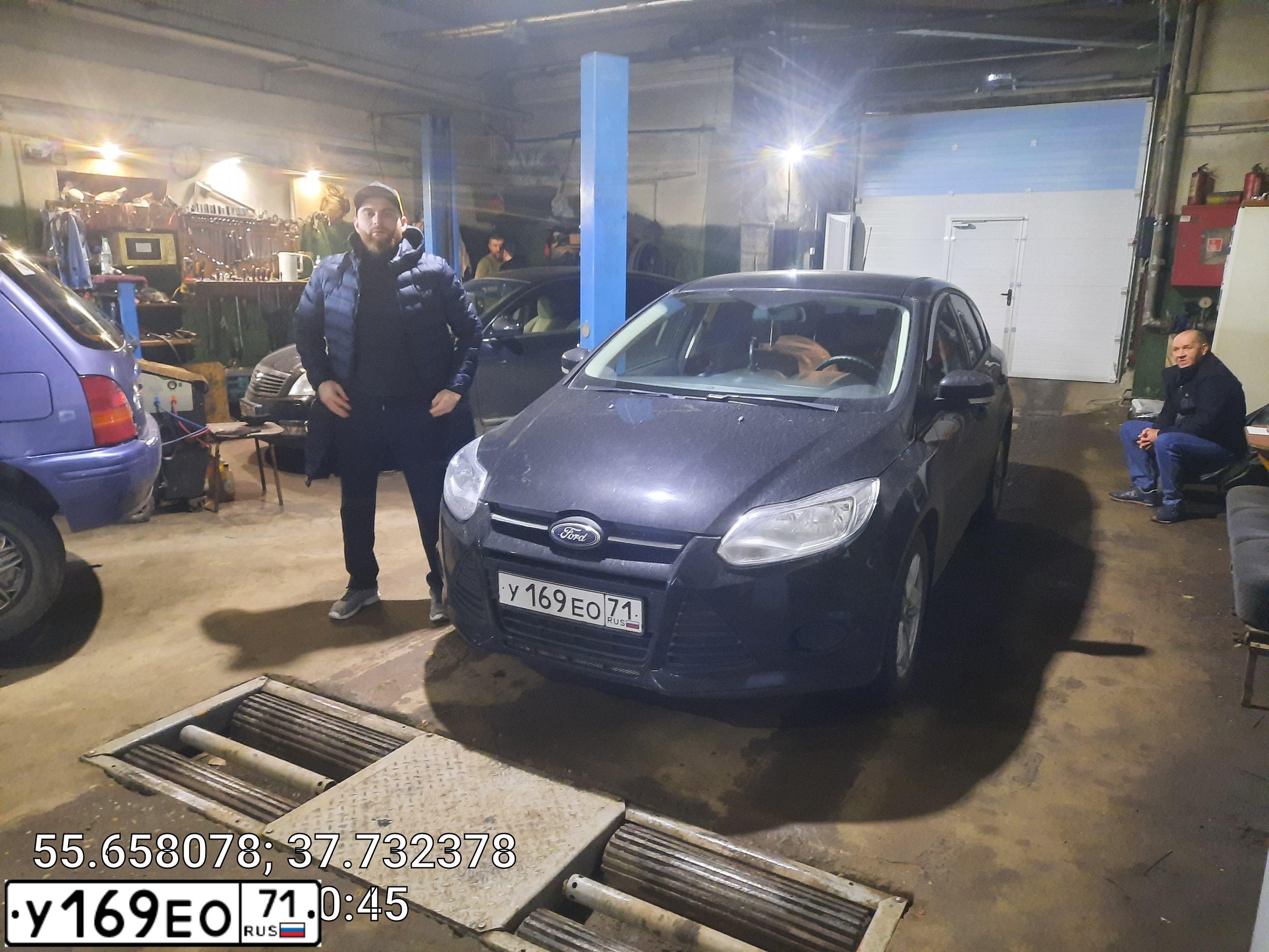 Фото автомобиля FORD FOCUS, 2012 — госномер В666ВМ790