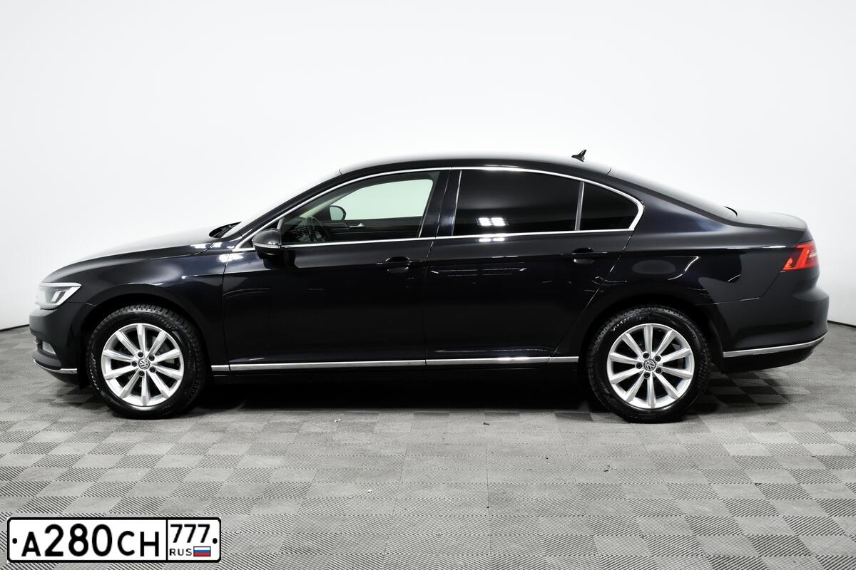 Фото автомобиля VOLKSWAGEN PASSAT, 2016 — госномер О658НО71. Цвет: ЧЕРНЫЙ