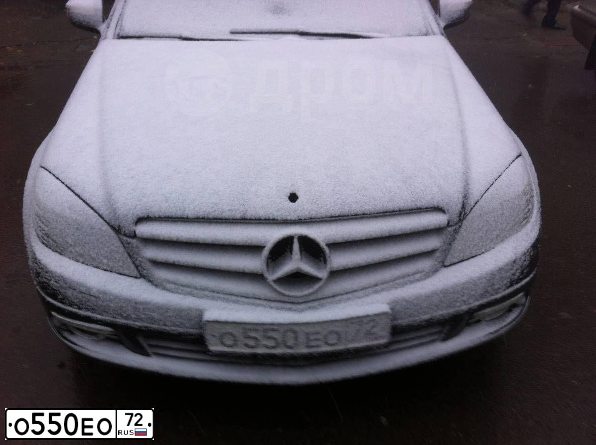 Фото автомобиля MERCEDES-BENZ МЕРСЕДЕС ВЕNZ С200 КОМРRЕSSОR, 2007 — госномер О550ЕО72. Цвет: ЧЕРНЫЙ