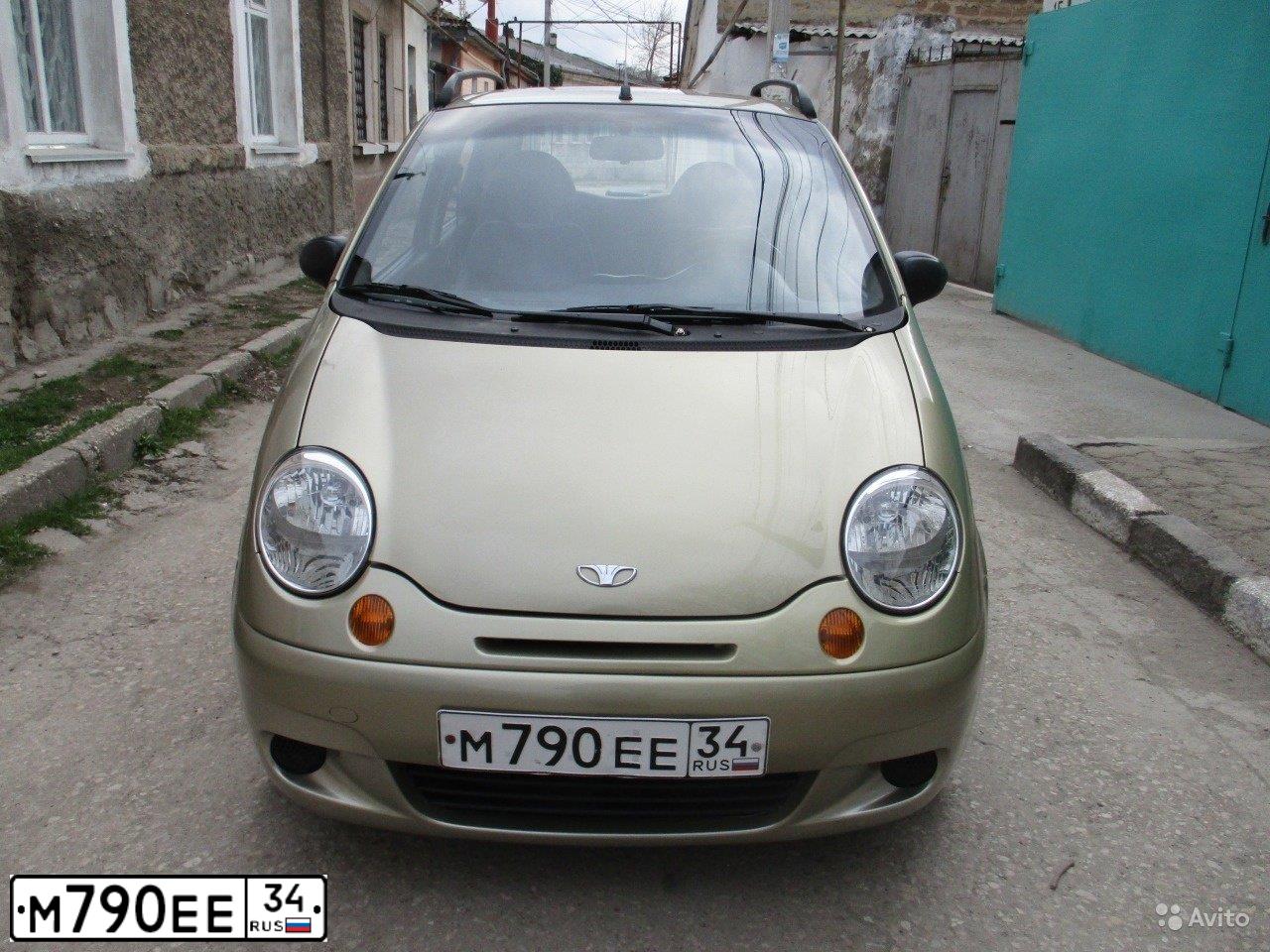 Фото автомобиля DAEWOO MATIZ, 2007 — госномер М790ЕЕ34. Цвет: ПЕСОЧНЫЙ