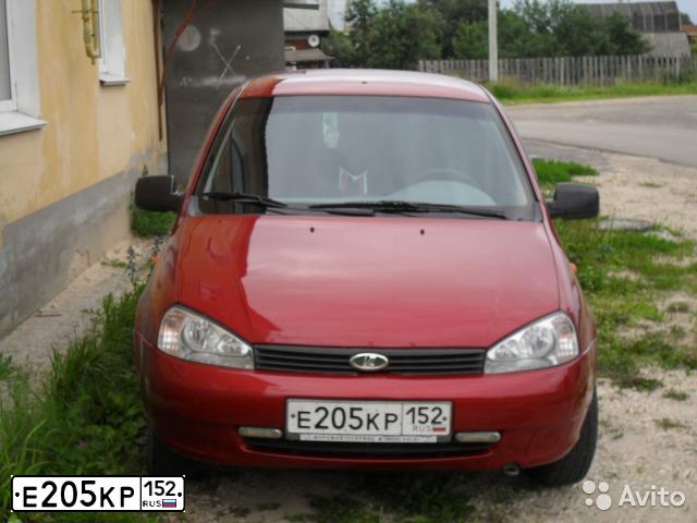 Фото автомобиля LADA 1119 KALINA, 2011 — госномер К415ХВ33. Цвет: СЕРЕБРИСТО-КРАСНЫЙ