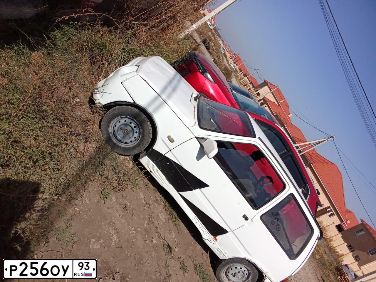 Фото автомобиля SEAZ OKA, 2001 — госномер Р256ОУ93. Цвет: Белый