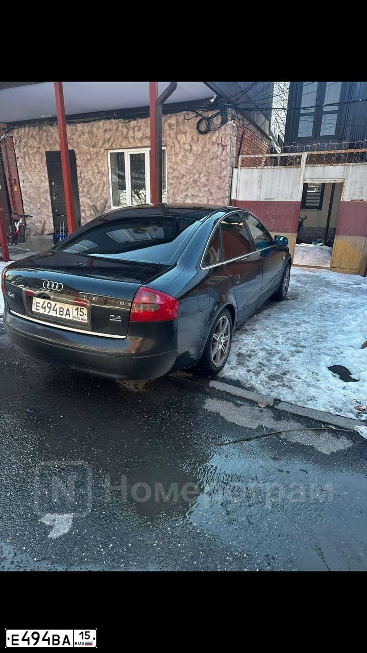 Фото автомобиля AUDI A6, 2000 — госномер Т444МК97. Цвет: ЧЕРНЫЙ