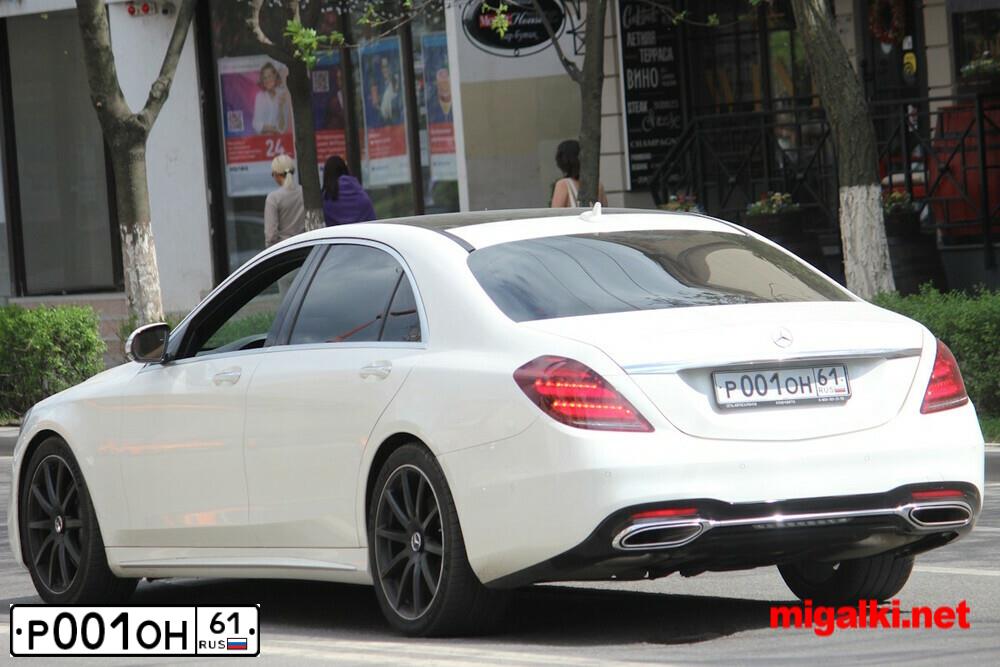 Фото автомобиля MERCEDES S-KLASSE, 2007 — госномер М335АР82. Цвет: ЧЕРНЫЙ