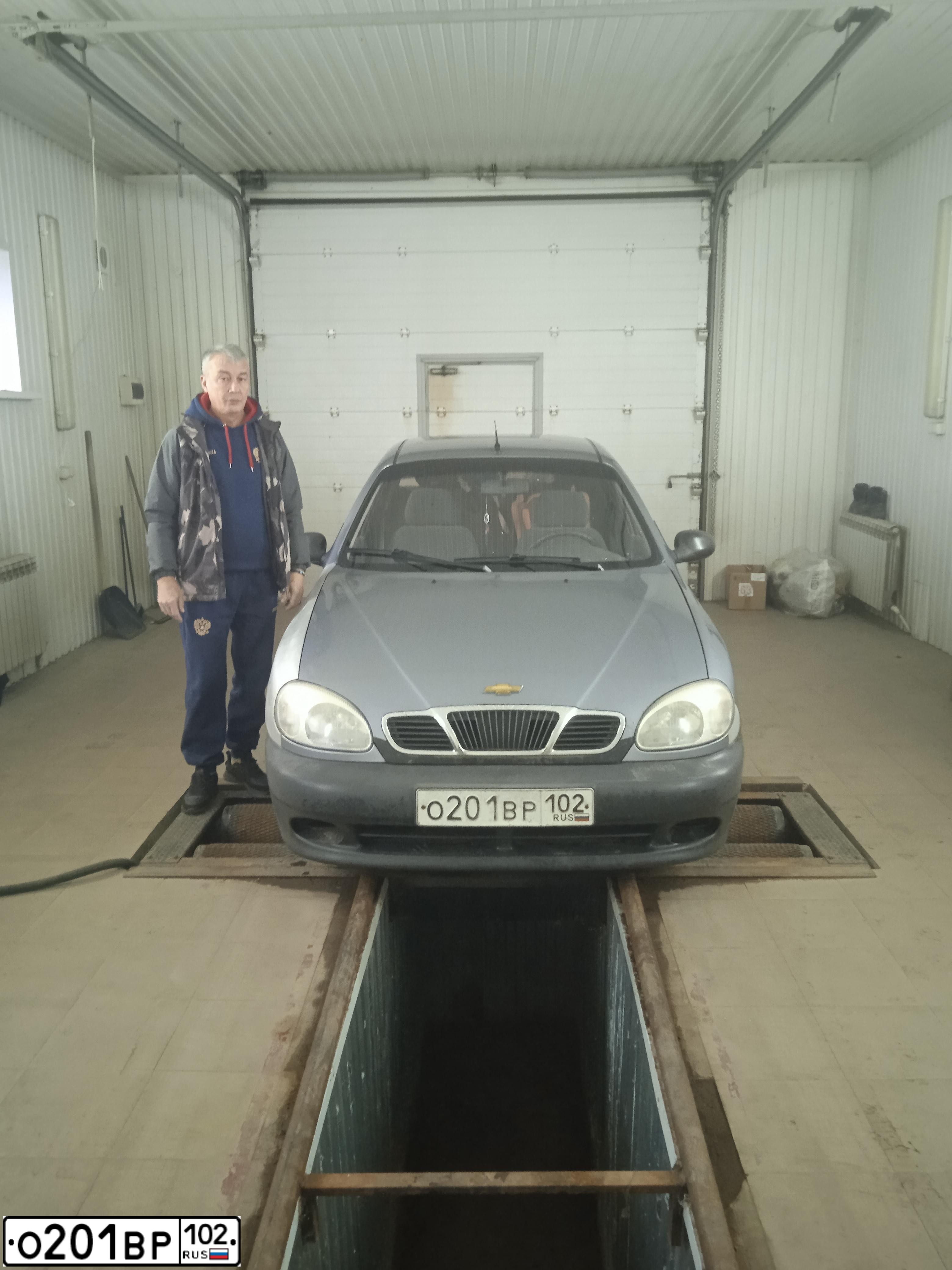 Фото автомобиля ZAZ SENS, 2008 — госномер О201ВР102. Цвет: БЕЛЫЙ (СВЕТЛО-СЕРЫЙ)