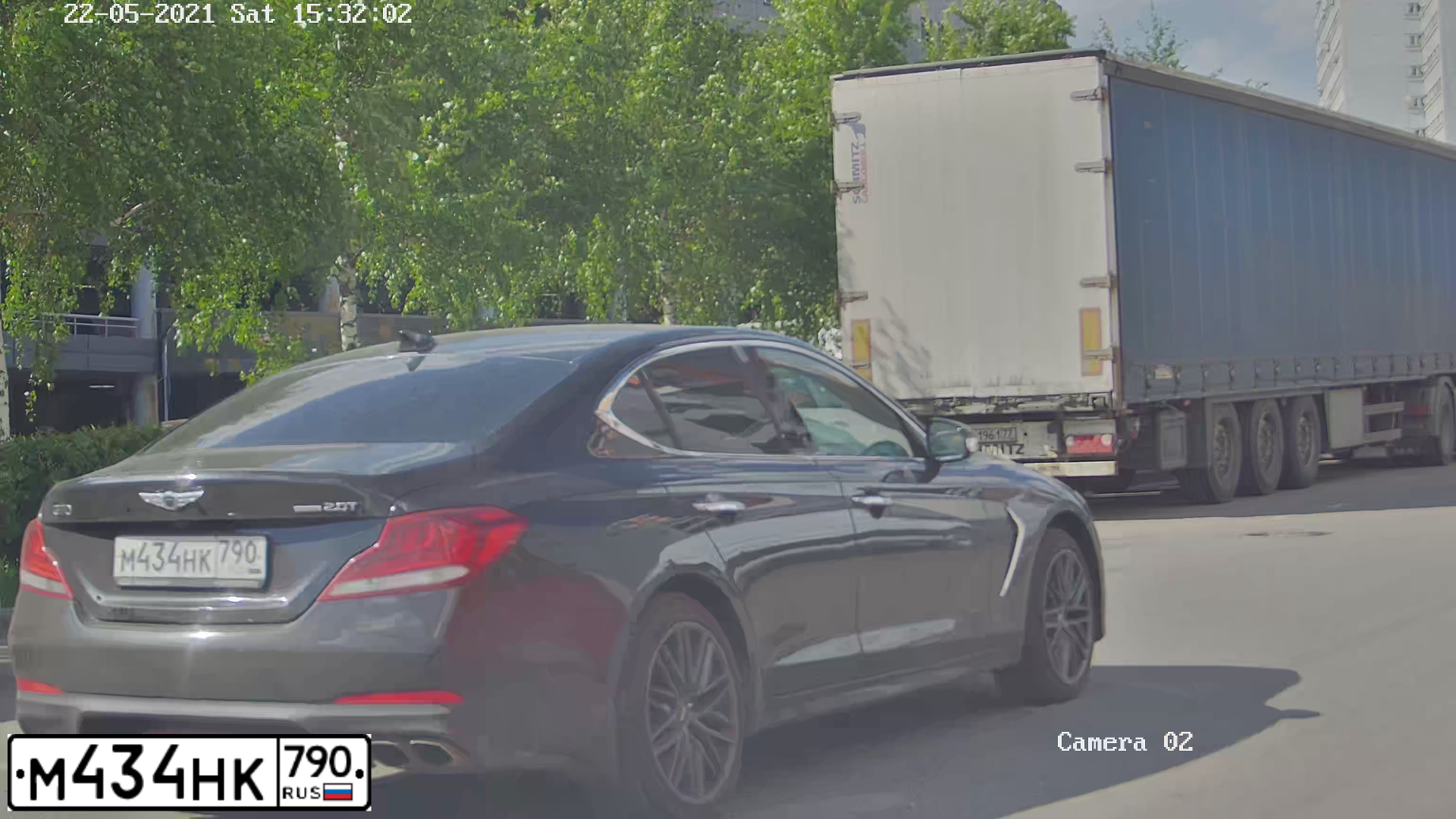 Фото автомобиля GENESIS G70, 2018 — госномер М032ВР797