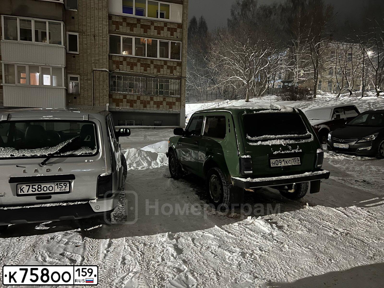 Фото автомобиля LADA NIVA, 2016 — госномер С417АХ159. Цвет: СВЕТЛО-СЕРЕБРИСТЫЙ МЕТАЛЛ