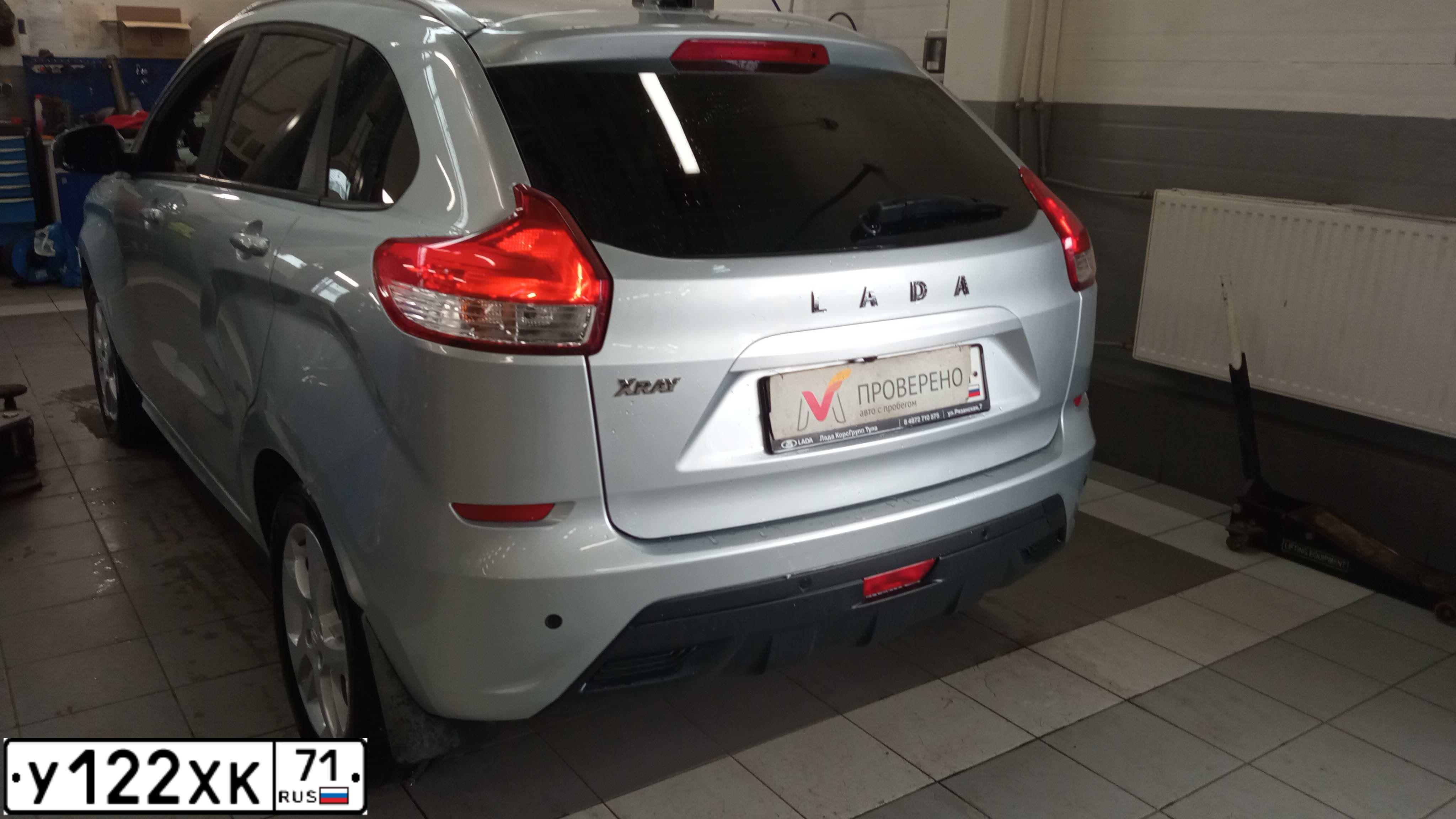 Фото автомобиля LADA XRAY, 2021 — госномер М027ЕМ181
