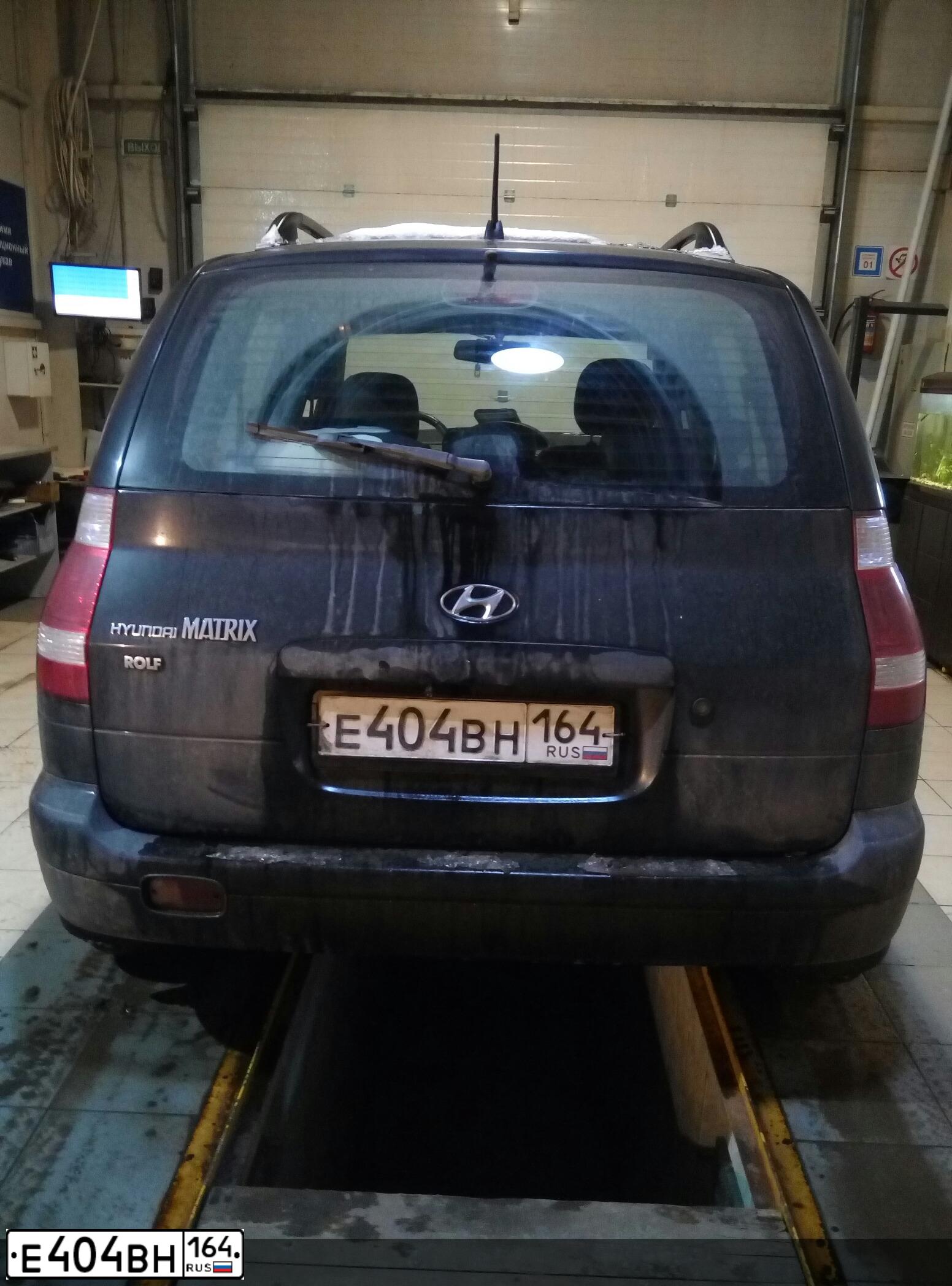Фото автомобиля HYUNDAI MATRIX, 2008 — госномер В696АС155