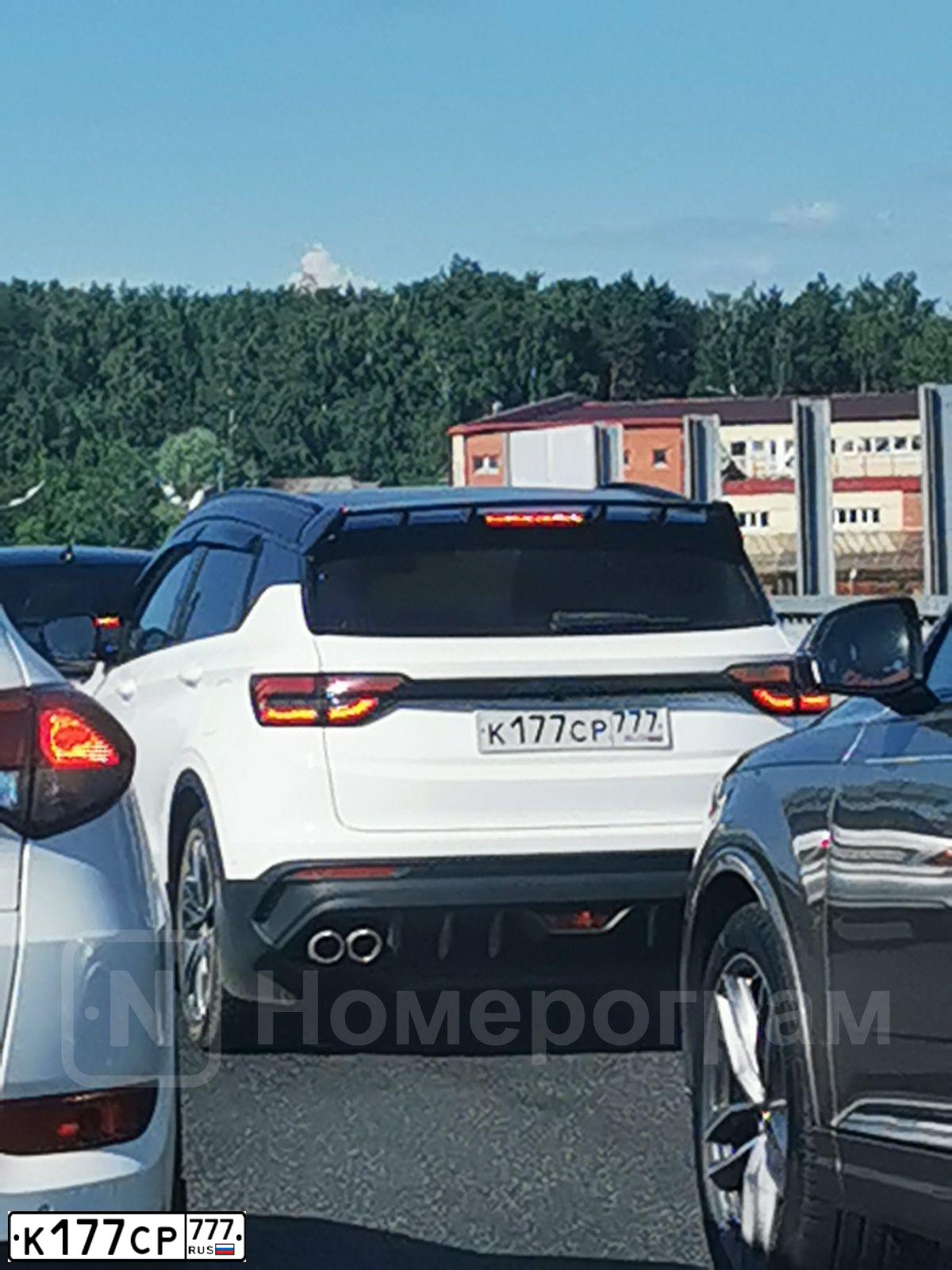 Фото автомобиля PEUGEOT 308, 2010 — госномер К177СР777. Цвет: Белый