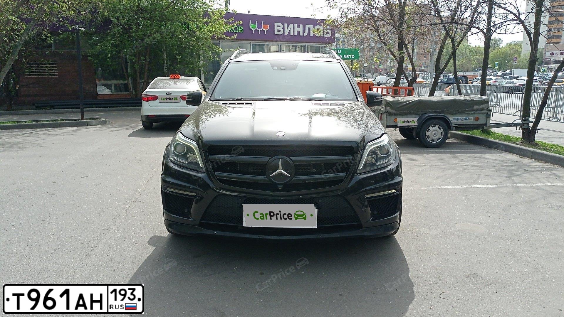 Фото автомобиля MERCEDES-BENZ GL-KLASSE/GLS, 2013 — госномер В657РМ797. Цвет: ЧЕРНЫЙ
