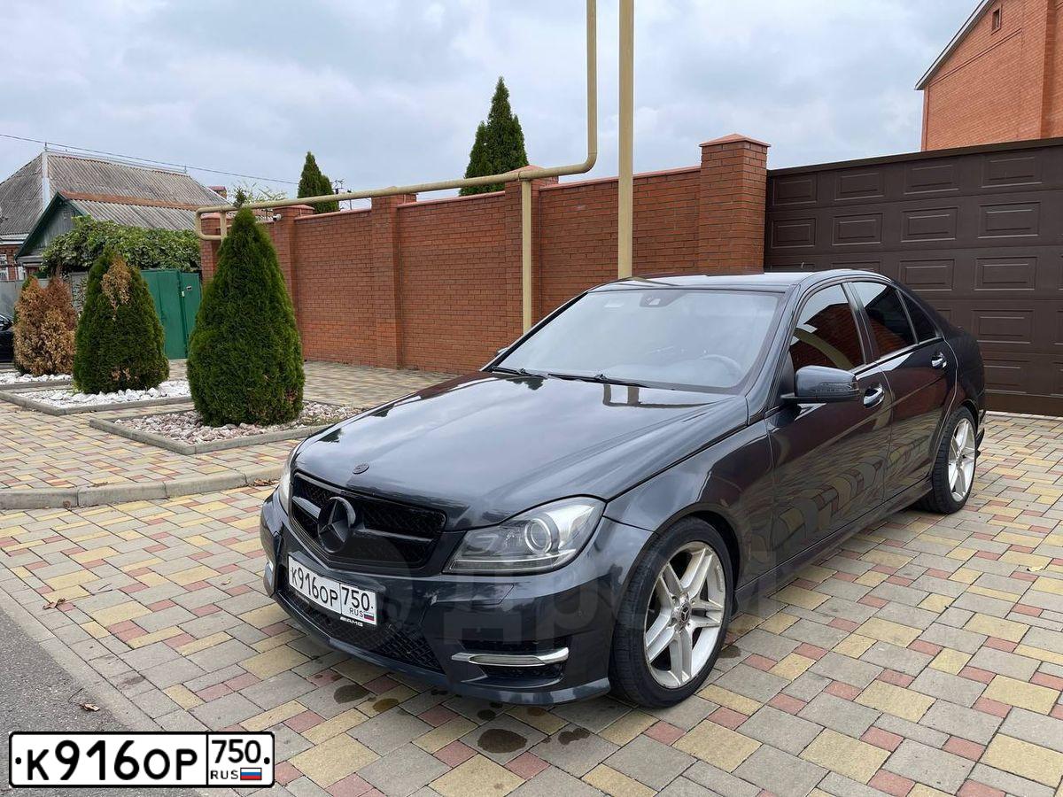 Фото автомобиля МЕРСЕДЕС-БЕНЦ С180, 2012 — госномер Е518ТС08. Цвет: Серый