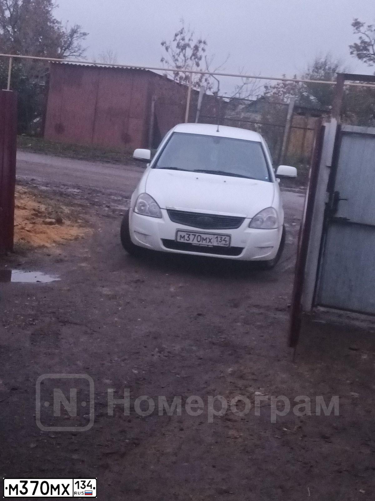 Фото автомобиля LADA 2172 PRIORA, 2011 — госномер С790МС163. Цвет: Белый