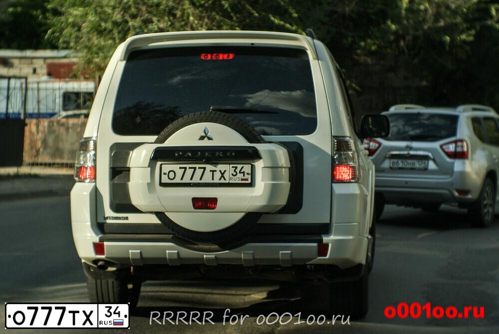 Фото автомобиля TOYOTA LANDCRUISER, 2007 — госномер О777ТХ34. Цвет: ЧЕРНЫЙ