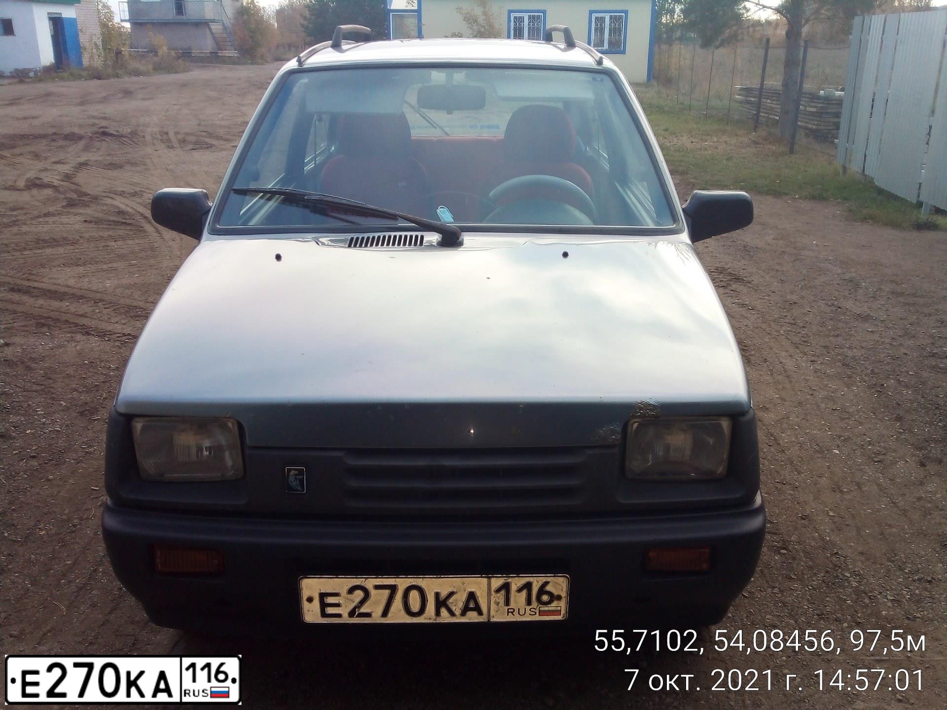 Фото автомобиля SEAZ OKA, 2004 — госномер Е270КА116. Цвет: Металлик Кварц