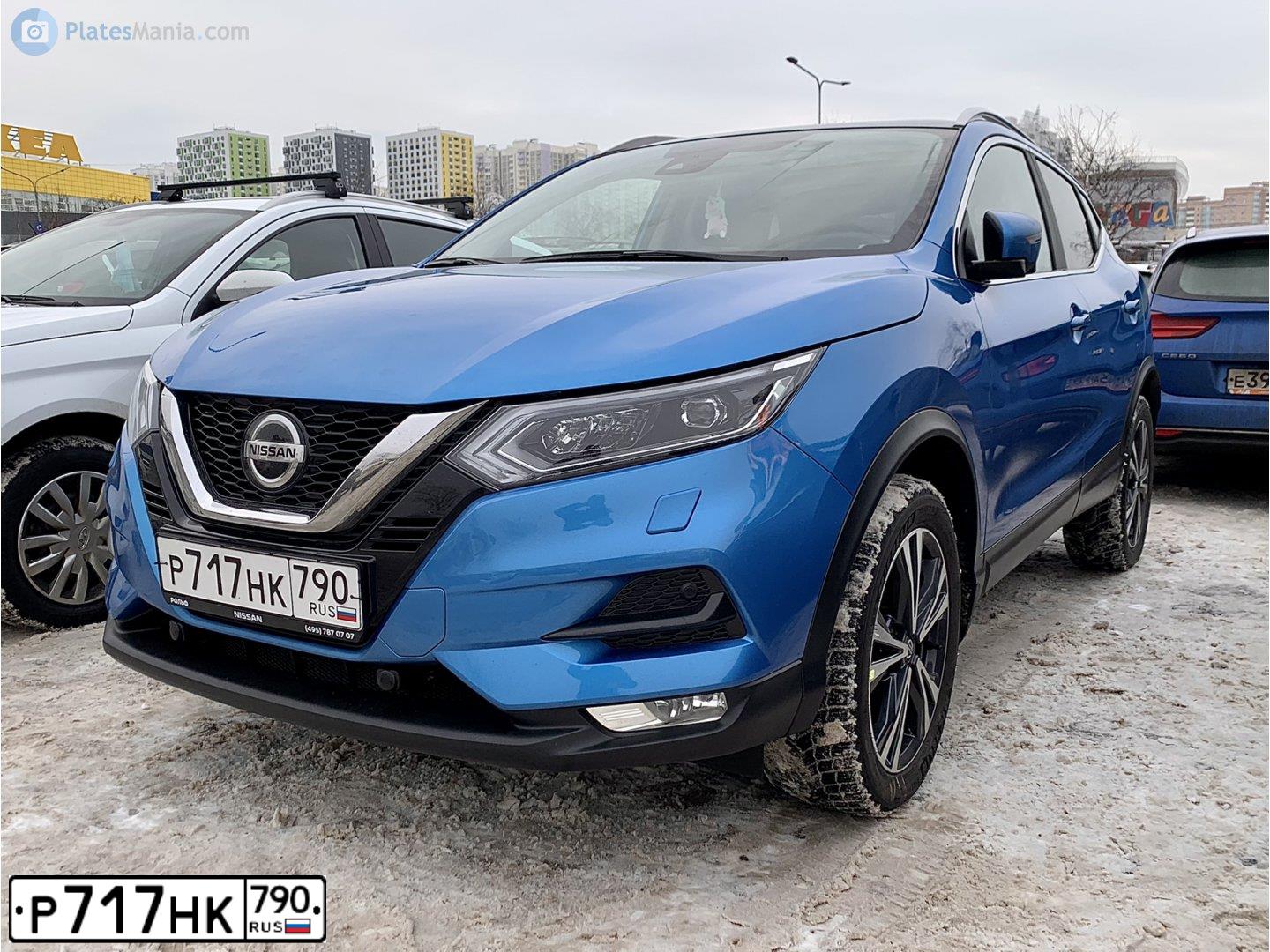 Фото автомобиля NISSAN QASHQAI, 2020 — госномер Х261МН797