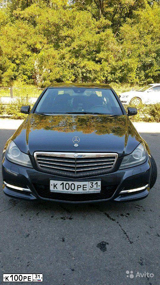 Фото автомобиля MERCEDES C-KLASSE, 2011 — госномер Т910ХЕ31. Цвет: ЧЕРНЫЙ