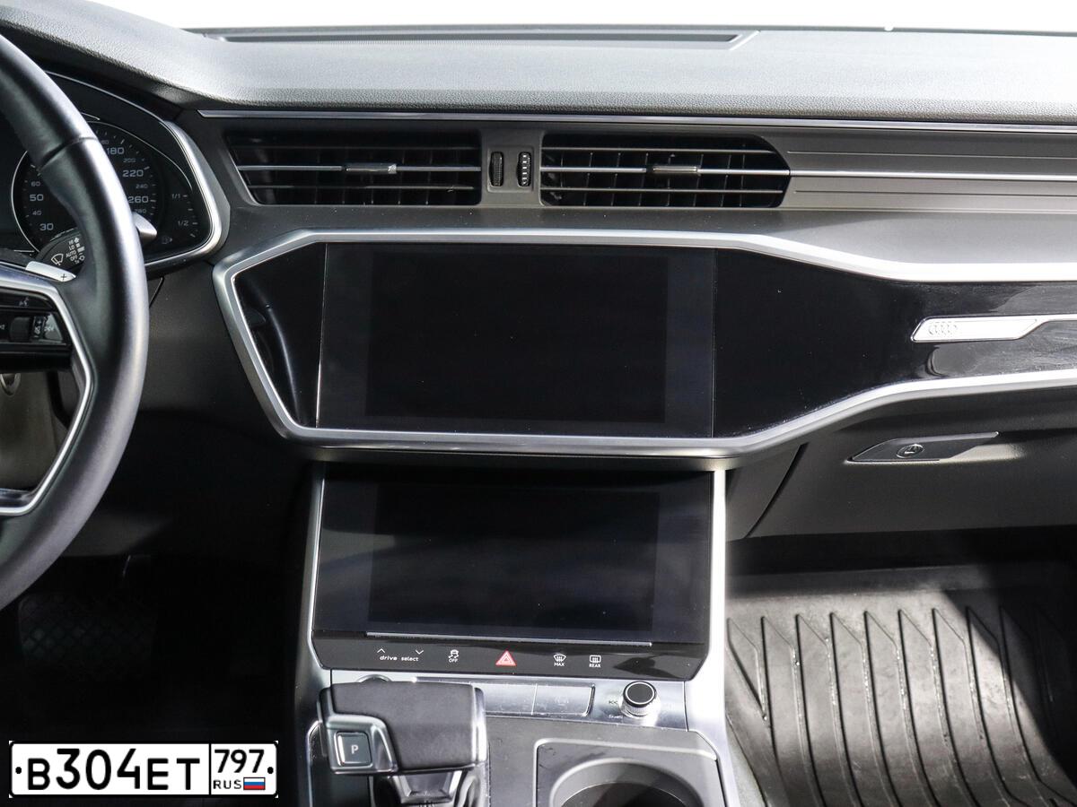 Фото автомобиля AUDI A6, 2020 — госномер В304ЕТ797. Цвет: ЧЕРНЫЙ