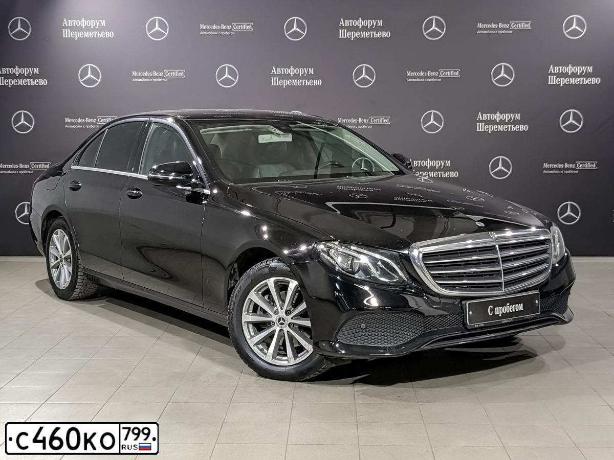 Фото автомобиля MERCEDES-BENZ E200, 2018 — госномер Х992МН05