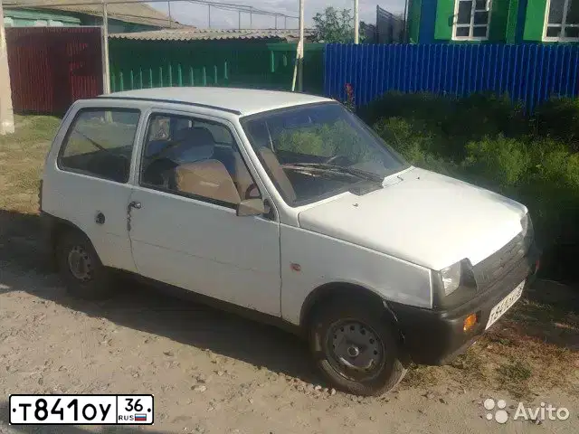 Фото автомобиля SEAZ OKA, 2003 — госномер Т841ОУ36. Цвет: БЕЛЫЙ