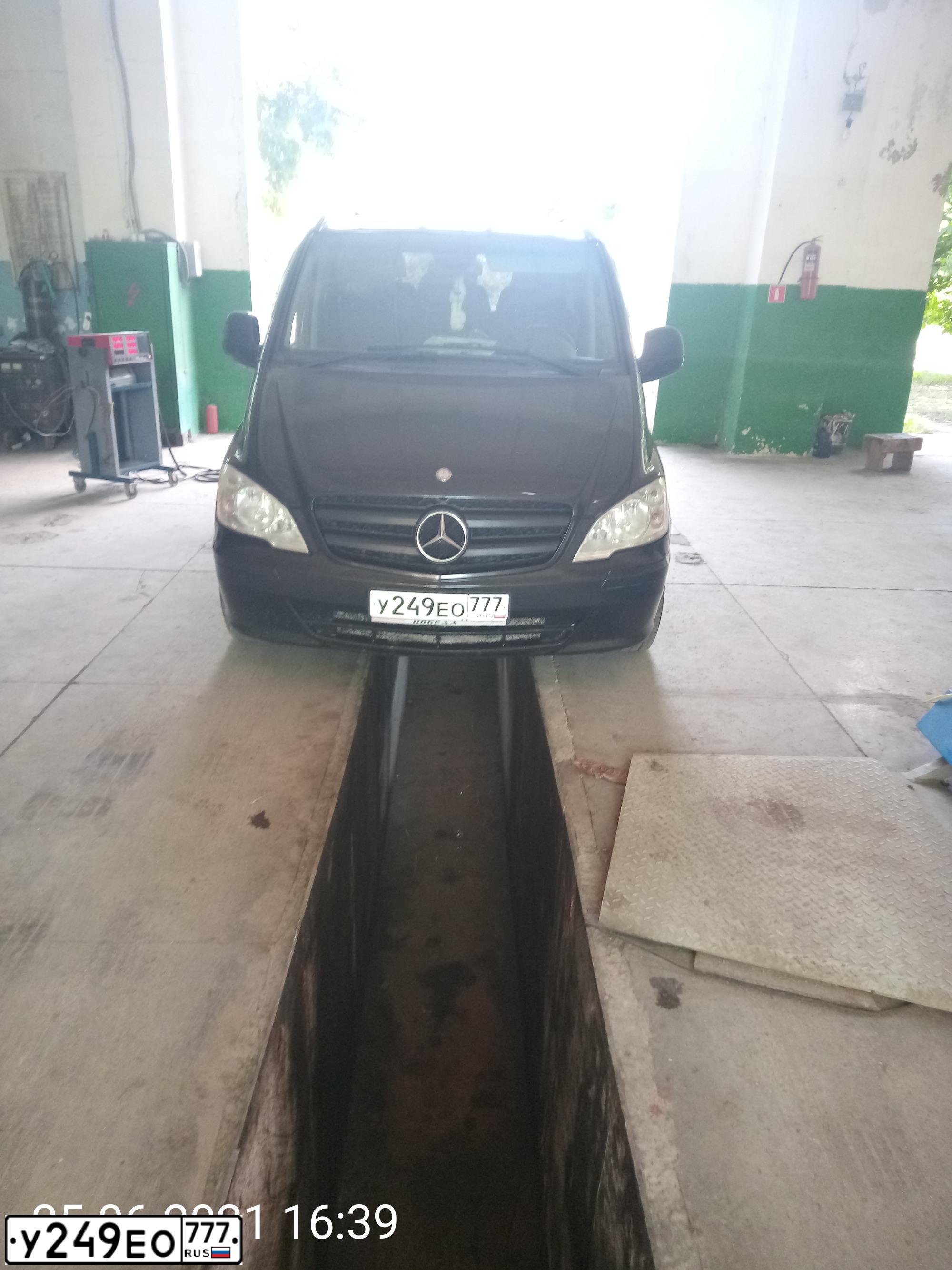 Фото автомобиля MERCEDES-BENZ VITO, 2009 — госномер Т258НР761