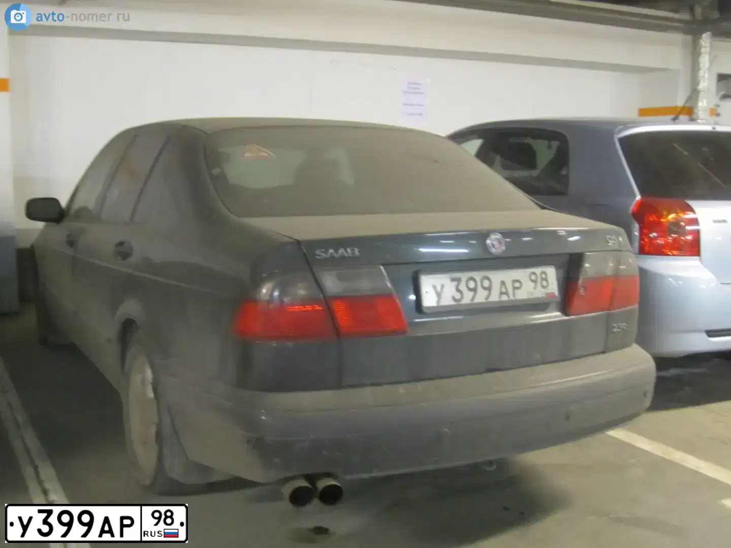 Фото автомобиля SAAB 9-5, 2000 — госномер В804АВ147