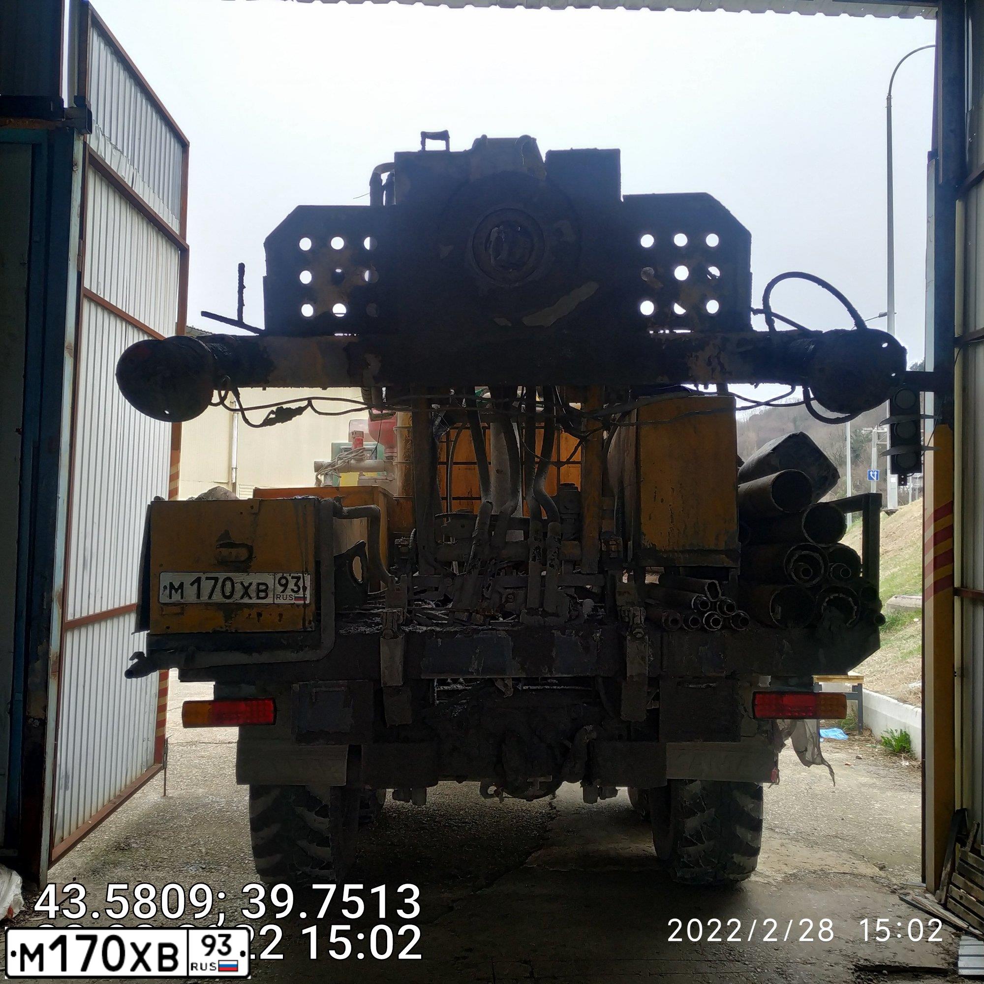 Фото автомобиля KAMAZ 43118 /6X6/, 2008 — госномер М170ХВ93. Цвет: ГОЛУБОЙ