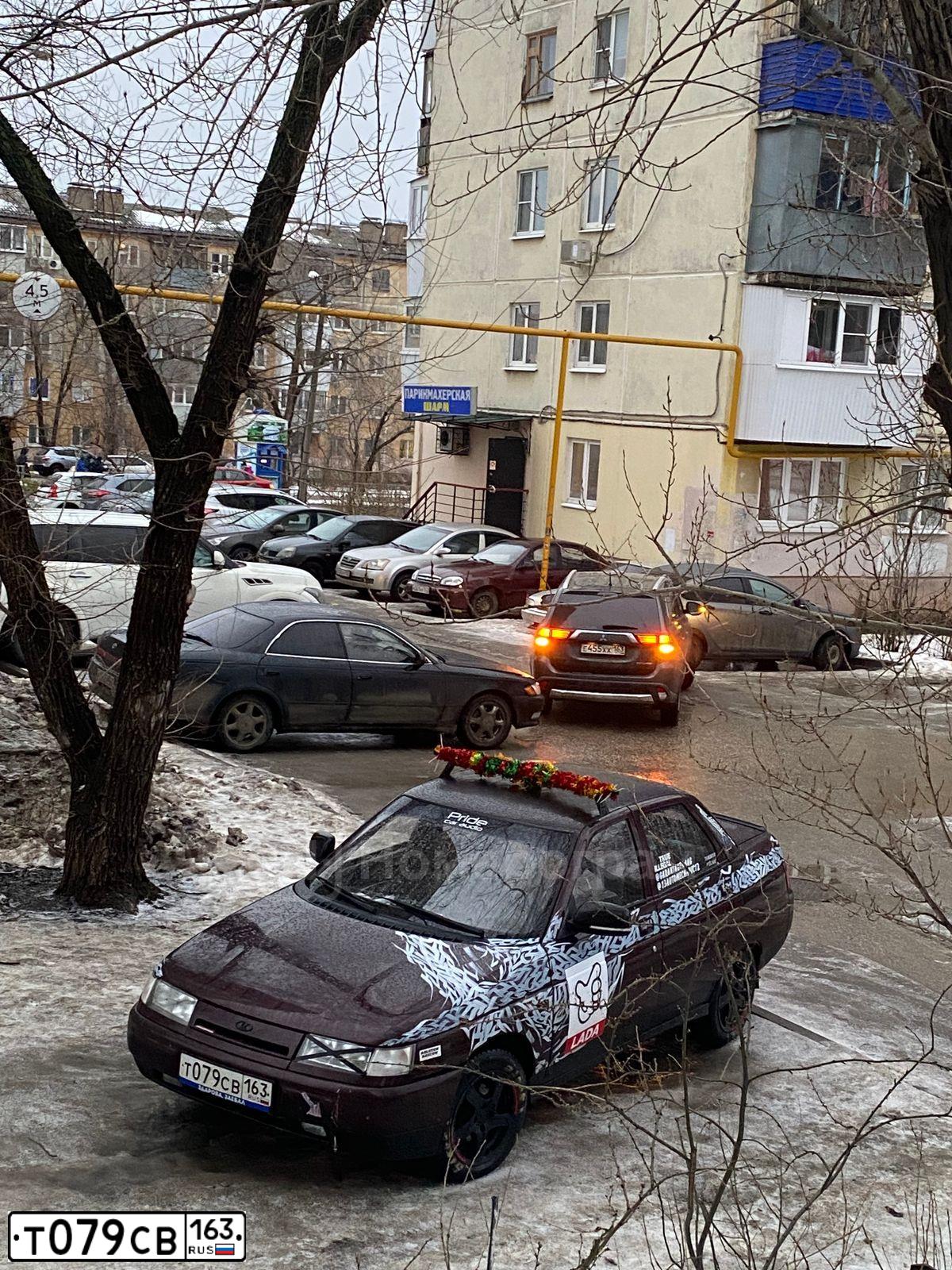 Фото автомобиля LADA 2110, 1999 — госномер Т079СВ163. Цвет: КРАСНО-КОРИЧНЕВЫЙ