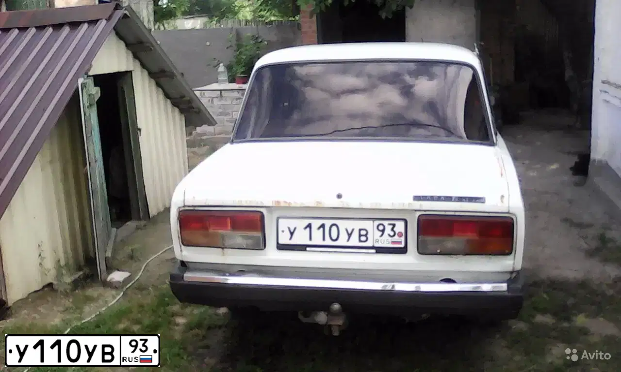 Фото автомобиля LADA 2107, 1997 — госномер Р285СМ126