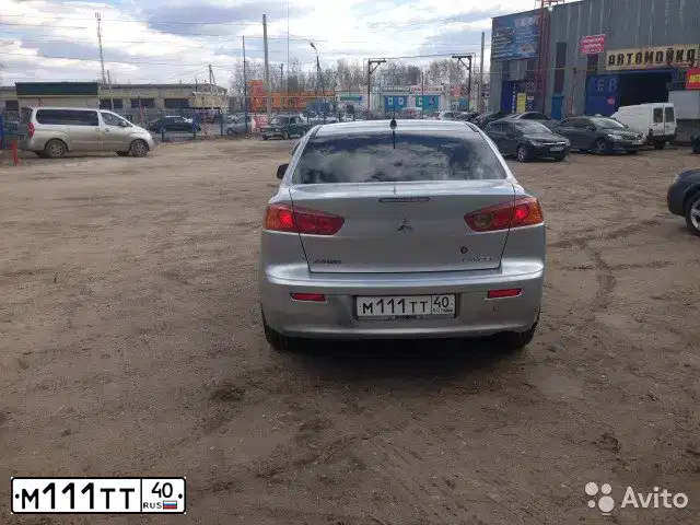 Фото автомобиля MITSUBISHI LANCER, 2008 — госномер О179АУ40. Цвет: СЕРЕБРИСТЫЙ