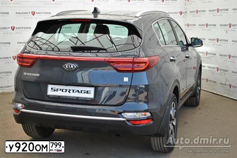 Фото автомобиля KIA SPORTAGE, 2019 — госномер У920ОМ799. Цвет: Серый