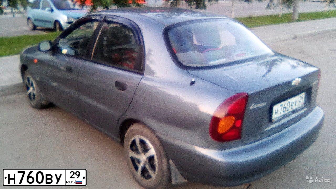 Фото автомобиля CHEVROLET LANOS, 2008 — госномер Р331ВУ29. Цвет: СЕРЫЙ