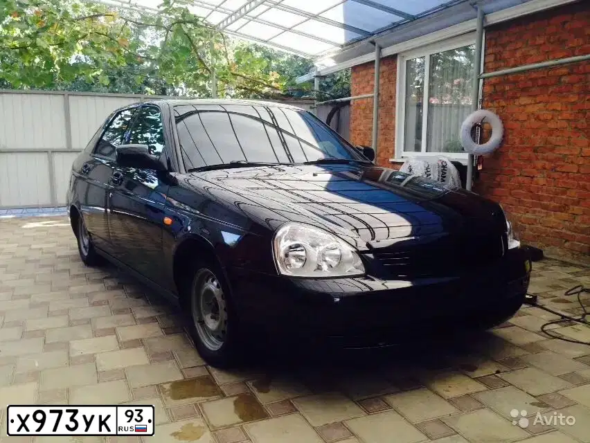 Фото автомобиля LADA 2172 PRIORA, 2008 — госномер К533СЕ193. Цвет: СИНЕ-ЧЕРНЫЙ