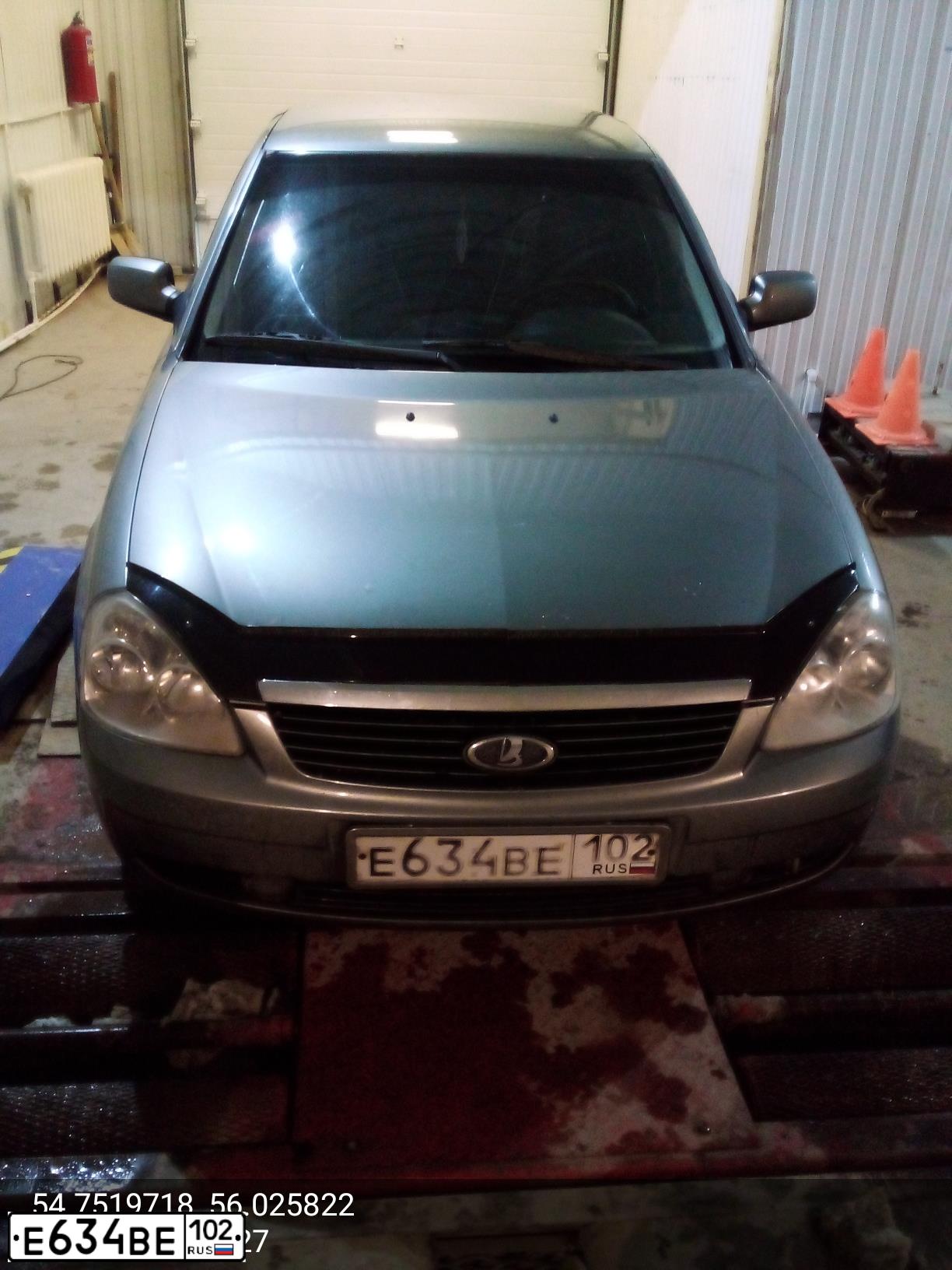 Фото автомобиля LADA PRIORA, 2007 — госномер В709НУ702