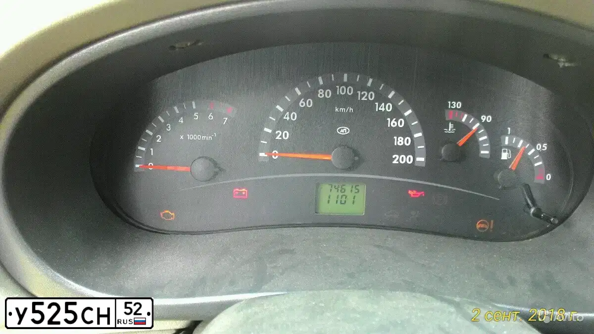 Фото автомобиля VAZ ВАЗ21099, 1994 — госномер У525СН52. Цвет: БЕЛЫЙ