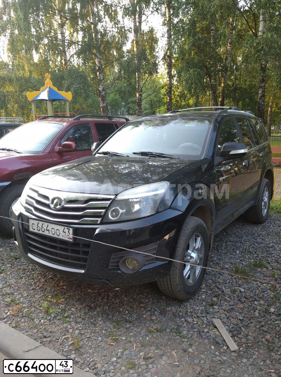 Фото автомобиля GREAT WALL HOVER, 2010 — госномер С664ОО43. Цвет: ЧЕРНЫЙ