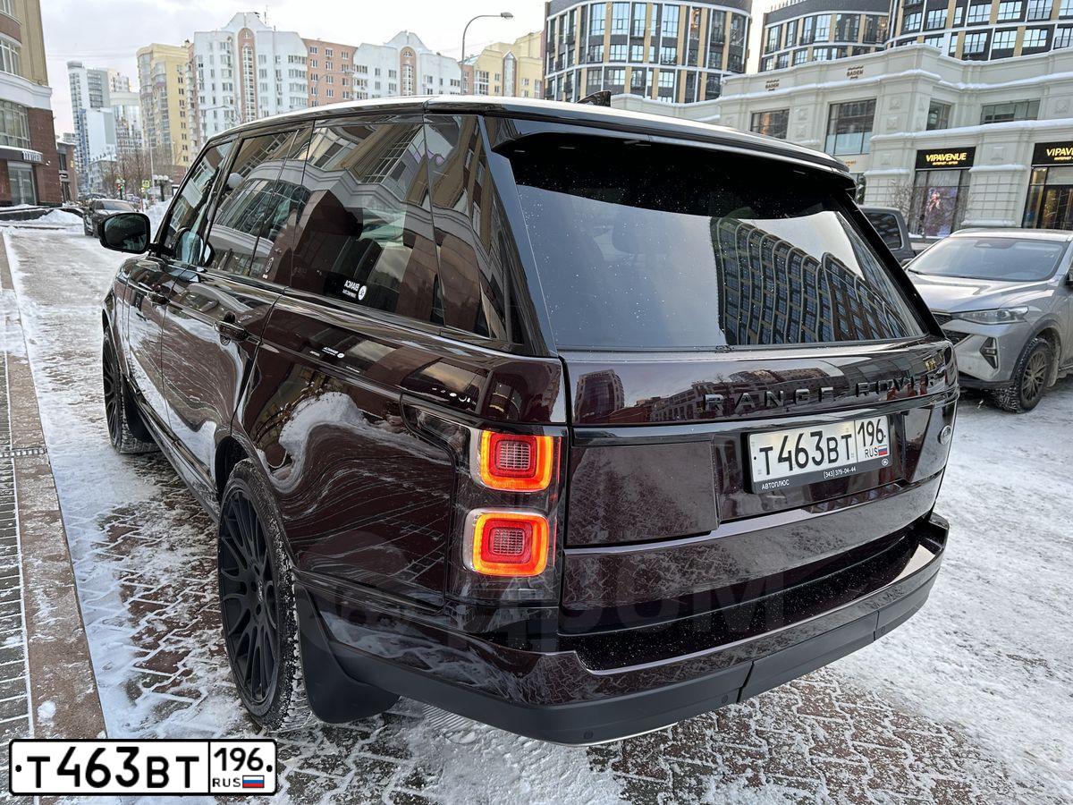 Фото автомобиля LAND ROVER RANGE ROVER, 2019 — госномер М820ОО763