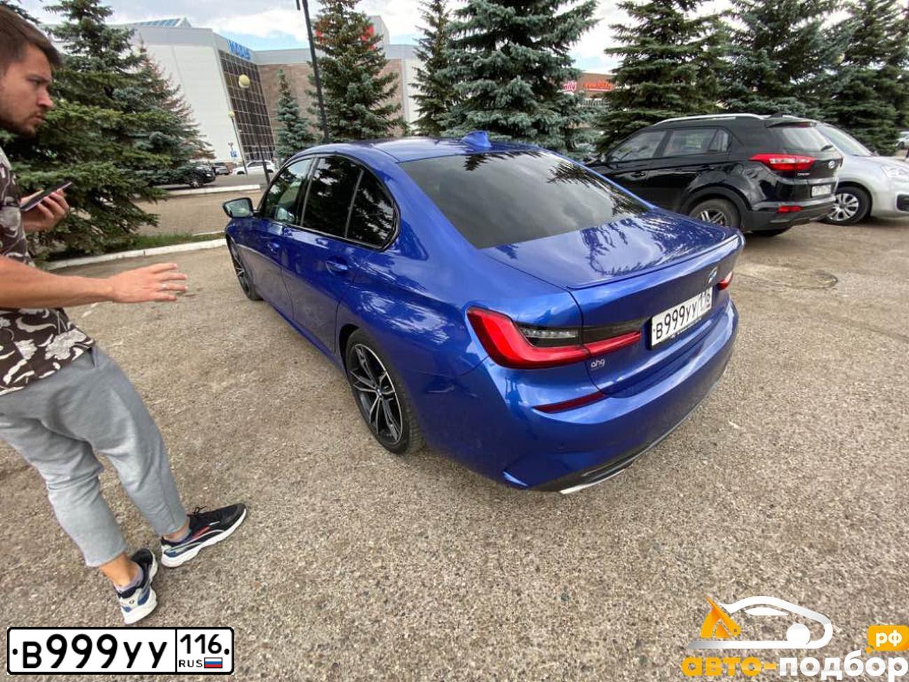 Фото автомобиля BMW SERIE 3, 2011 — госномер В999УУ116. Цвет: Белый