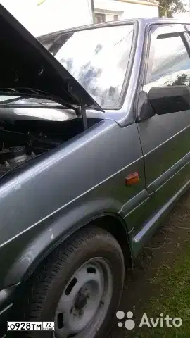 Фото автомобиля LADA 2114 SAMARA, 2007 — госномер М585СО72. Цвет: СЕРО-ЗЕЛЕНЫЙ